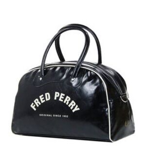 Fred Perry navy bag great condition